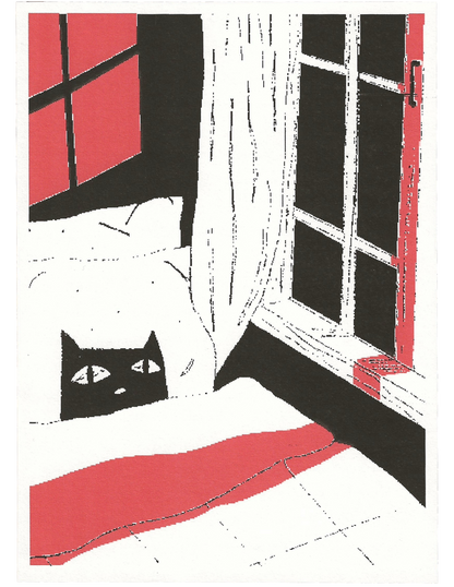the door opened
