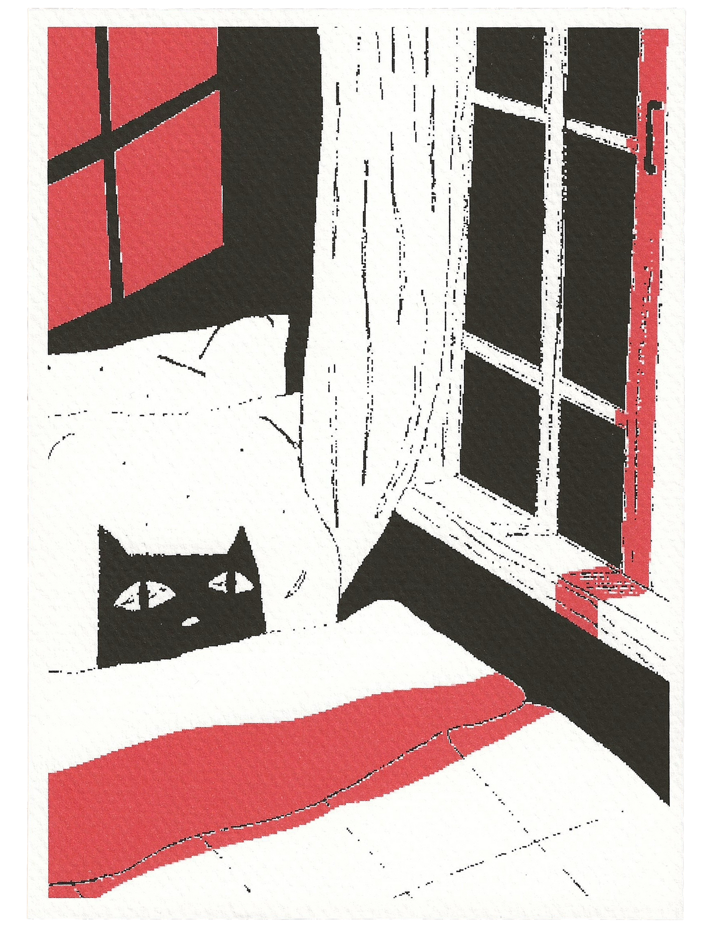 the door opened