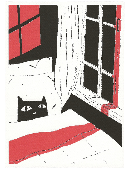 the door opened