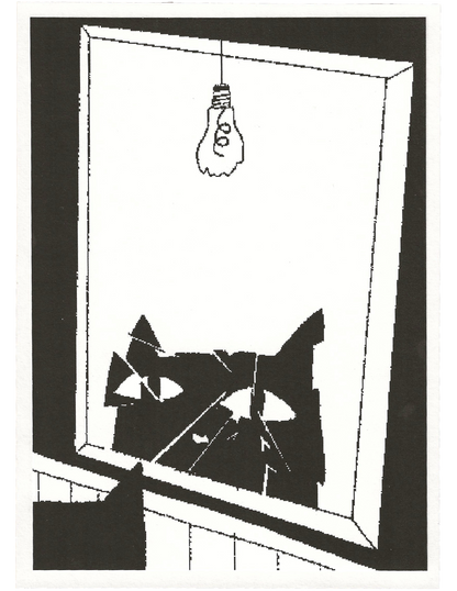 shattered mirror