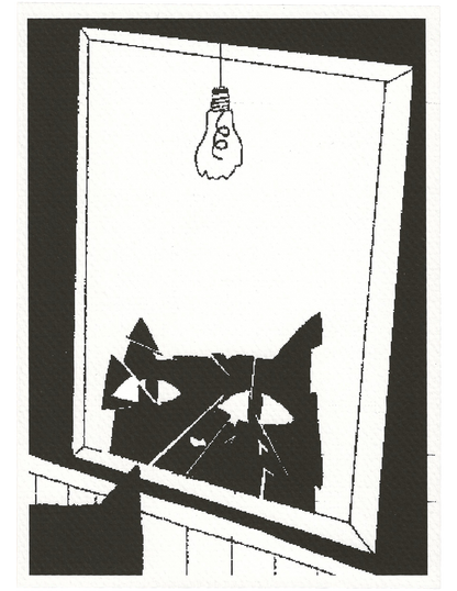 shattered mirror